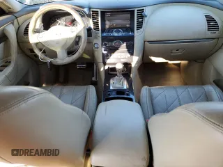 2009 Infiniti FX35 with VIN JNRAS18W69M158460, listed as a Copart auction lot 76367334 with 232,036 mi miles and Salvage Title. Bid and sale history available at carsss.com. Image 8.