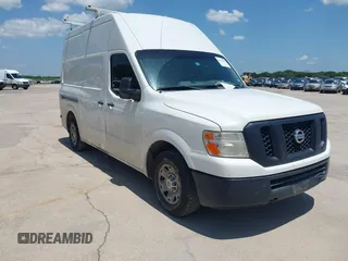 2014 Nissan NV Cargo with VIN 1N6BF0LX2EN108739, listed as a IAAI auction lot 42597404 with 253,633 mi miles and . Bid and sale history available at DreamBid. Image 1.