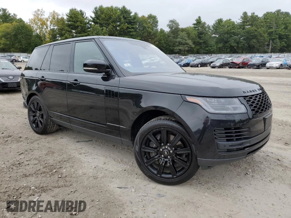 2022 Land Rover Range Rover Westminster with VIN SALGS2RUXNA459525, listed as a Copart auction lot 72558804 with 55,875 mi miles and Salvage title. Bid and sale history available at DreamBid. Image 4.
