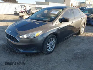 2018 Ford Focus SE with VIN 1FADP3F20JL216525, listed as a IAAI auction lot 41744383 with 92,385 mi miles. Bid and sale history available at carsss.com. Image 17.