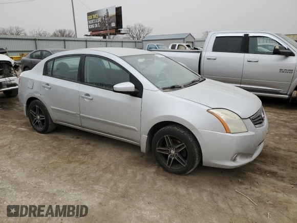 2010 Nissan Sentra SR with VIN 3N1AB6AP5AL630388, listed as a Copart auction lot 47310865 with 195,386 mi miles and Salvage Title. Bid and sale history available at DreamBid. Image 4.