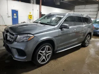 2017 Mercedes-Benz GLS 550 with VIN 4JGDF7DE6HA840543, listed as a Copart auction lot 38720824 with 53,722 mi miles and . Bid and sale history available at DreamBid. Image 1.