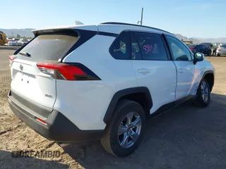 2025 Toyota RAV4 XLE with VIN 2T3W1RFV9SW366293, listed as a IAAI auction lot 41896395 with 10,315 mi miles. Bid and sale history available at carsss.com. Image 4.