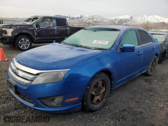 2011 Ford Fusion SE with VIN 3FAHP0HGXBR172822, listed as a Copart auction lot 46073085 with 189,336 mi miles and Clean Title. Bid and sale history available at carsss.com. Image 1.