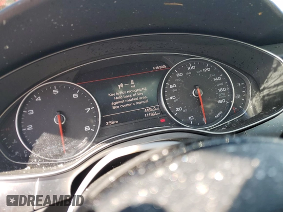 2016 Audi A7 3.0 Prestige with VIN WAU2GAFC5GN081664, listed as a Copart auction lot 52970215 with 111,984 mi miles and Salvage Title. Bid and sale history available at carsss.com. Image 9.