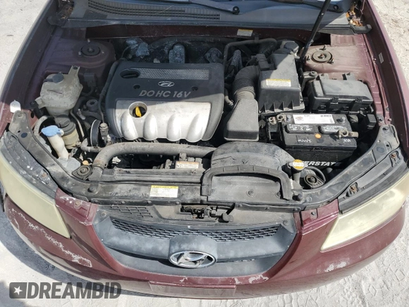 2007 Hyundai Sonata GLS with VIN 5NPET46CX7H236450, listed as a Copart auction lot 53999375 with 137,596 mi miles and Salvage Title. Bid and sale history available at DreamBid. Image 11.