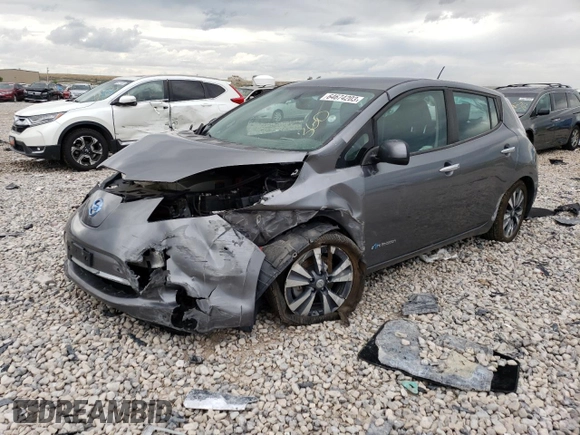 2015 Nissan LEAF SV with VIN 1N4AZ0CP6FC332833, listed as a Copart auction lot 64674203 with 67,873 mi miles and . Bid and sale history available at DreamBid. Image 1.
