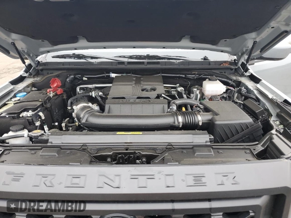 2023 Nissan Frontier Pro-4X with VIN 1N6ED1EK4PN672714, listed as a Copart auction lot 55557855 with 4,678 mi miles and Salvage title. Bid and sale history available at DreamBid. Image 11.