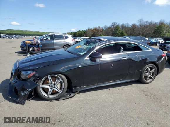 2019 Mercedes-Benz E-Class E 450 with VIN WDD1J6JB8KF078424, listed as a Copart auction lot 68095294 with 37,941 mi miles and Salvage Title. Bid and sale history available at carsss.com. Image 1.