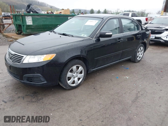 2010 Kia Optima LX with VIN KNAGG4A8XA5393660, listed as a IAAI auction lot 42006529 with 192,588 mi miles. Bid and sale history available at carsss.com. Image 17.