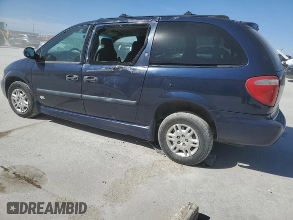 2005 Dodge Caravan with VIN 1D4GP24R35B114037, listed as a Copart auction lot 49071805 with 125,874 mi miles and Salvage Title. Bid and sale history available at carsss.com. Image 2.