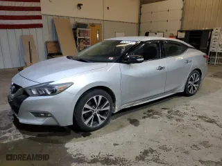 2017 Nissan Maxima SV with VIN 1N4AA6AP0HC432118, listed as a Copart auction lot 42631345 with 126,379 mi miles and Salvage Title. Bid and sale history available at carsss.com. Image 1.