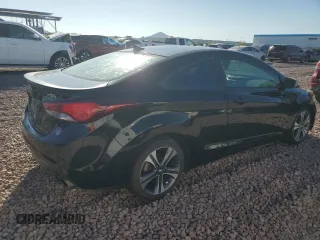 2014 Hyundai Elantra Coupe with VIN KMHDH6AH2EU029402, listed as a Copart auction lot 73036614 with 106,749 mi miles and Salvage Title. Bid and sale history available at carsss.com. Image 3.