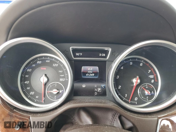 2017 Mercedes-Benz GLS 450 with VIN 4JGDF6EE0HA821639, listed as a Copart auction lot 52044764 with 41,249 mi miles and Salvage Title. Bid and sale history available at DreamBid. Image 9.