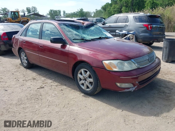 2001 Toyota Avalon XL z VIN 4T1BF28B61U144974, wystawiony jako IAAI lot #42112377 z przebiegiem 168 311 mil mil oraz . Historia ofert i sprzedaży dostępna na DreamBid. Obrazek 1.