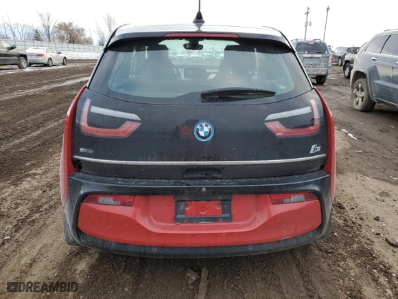 2019 BMW i3 with VIN WBY8P4C58K7D50307, listed as a Copart auction lot 82934144 with 32,453 mi miles and Salvage Title. Bid and sale history available at carsss.com. Image 6.
