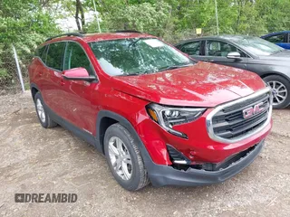 2019 GMC Terrain SLE with VIN 3GKALMEV0KL154919, listed as a IAAI auction lot 42156274 with 45,209 mi miles and . Bid and sale history available at DreamBid. Image 1.