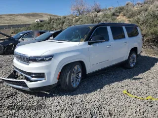 2023 Jeep Grand Wagoneer Series II with VIN 1C4SJSFPXPS574223, listed as a Copart auction lot 52938135 with 15,237 mi miles and Salvage title. Bid and sale history available at DreamBid. Image 1.
