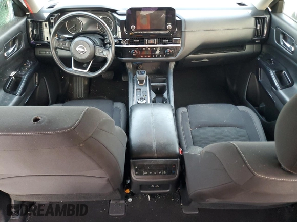 2022 Nissan Pathfinder SV with VIN 5N1DR3BC2NC247957, listed as a Copart auction lot 55448455 with 61,975 mi miles and Salvage title. Bid and sale history available at DreamBid. Image 8.