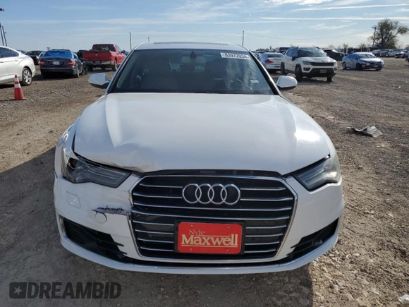 2016 Audi A6 2.0T Premium with VIN WAUCFAFC0GN039409, listed as a Copart auction lot 83972034 with 90,044 mi miles and Salvage Title. Bid and sale history available at carsss.com. Image 5.