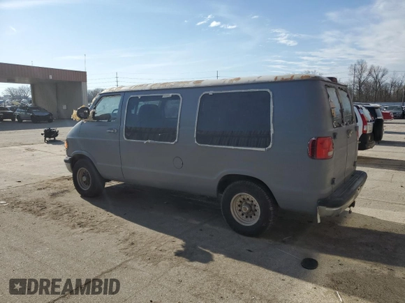 2002 Dodge Cargo Conversion with VIN 2B6HB11Y62K143211, listed as a Copart auction lot 50460205 with 99,216 mi miles and Clean Title. Bid and sale history available at carsss.com. Image 2.