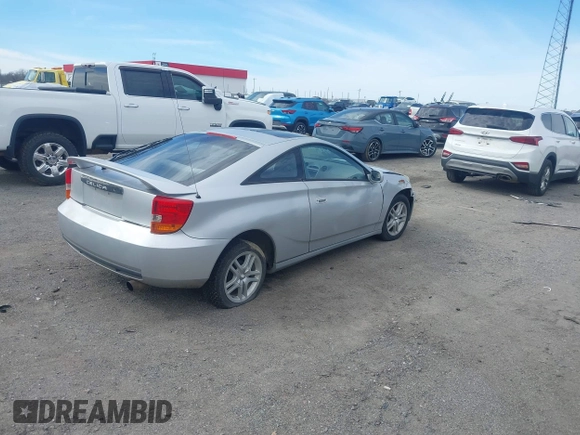 2001 Toyota Celica GT with VIN JTDDR32T410081585, listed as a IAAI auction lot 41731915 with 298,010 mi miles and . Bid and sale history available at DreamBid. Image 4.