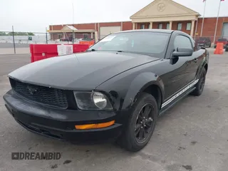 2008 Ford Mustang Deluxe with VIN 1ZVHT80N785208683, listed as a IAAI auction lot 42120817 with 144,300 mi miles. Bid and sale history available at carsss.com. Image 6.