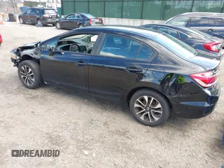 2015 Honda Civic EX with VIN 19XFB2F80FE244423, listed as a IAAI auction lot 41963292 with 65,837 mi miles and . Bid and sale history available at DreamBid. Image 3.