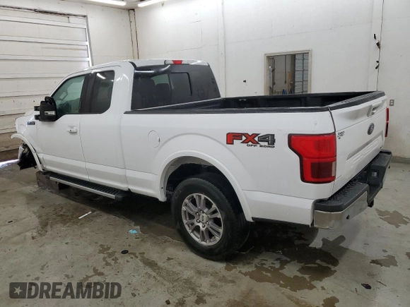 2020 Ford F-150 XL with VIN 1FTEX1EP1LKE82502, listed as a Copart auction lot 53278365 with 67,362 mi miles and Salvage title. Bid and sale history available at DreamBid. Image 2.