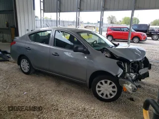 2014 Nissan Versa SV with VIN 3N1CN7AP3EL847448, listed as a Copart auction lot 54366175 with 98,475 mi miles and Salvage Title. Bid and sale history available at DreamBid. Image 4.