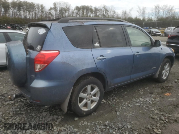 2007 Toyota RAV4 Limited with VIN JTMBK31V476024761, listed as a Copart auction lot 43507235 with 193,905 mi miles and Clean Title. Bid and sale history available at carsss.com. Image 3.