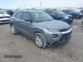 2021 Chevrolet TrailBlazer LS with VIN KL79MNSLXMB177386, listed as a IAAI auction lot 41898588 with 51,021 mi miles. Bid and sale history available at carsss.com. Image 1.