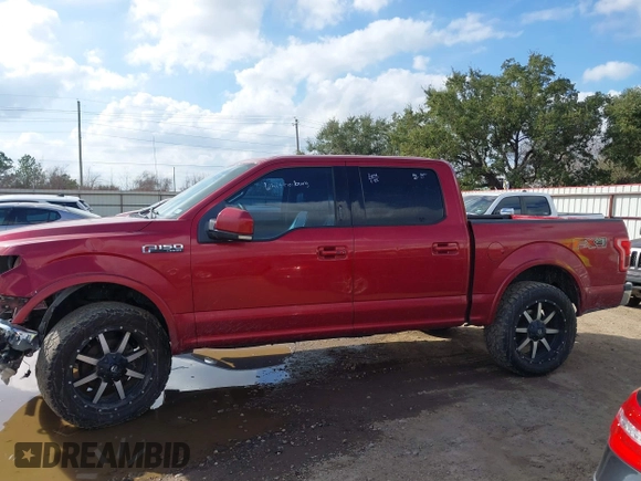 2015 Ford F-150 XLT with VIN 1FTEW1EF0FKD54685, listed as a IAAI auction lot 41503322 with 130,708 mi miles and . Bid and sale history available at DreamBid. Image 14.