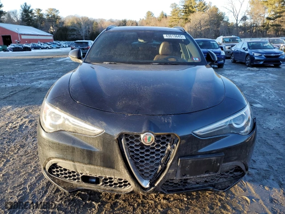 2018 Alfa Romeo Stelvio Ti Sport with VIN ZASFAKNN6J7C28513, listed as a Copart auction lot 43013645 with 68,457 mi miles and Salvage Title. Bid and sale history available at carsss.com. Image 5.