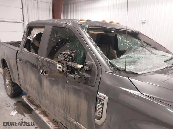 2019 Ford Super Duty F-250 SRW XL with VIN 1FT7W2BT3KEF12745, listed as a IAAI auction lot 41633562 with 184,656 mi miles. Bid and sale history available at carsss.com. Image 18.