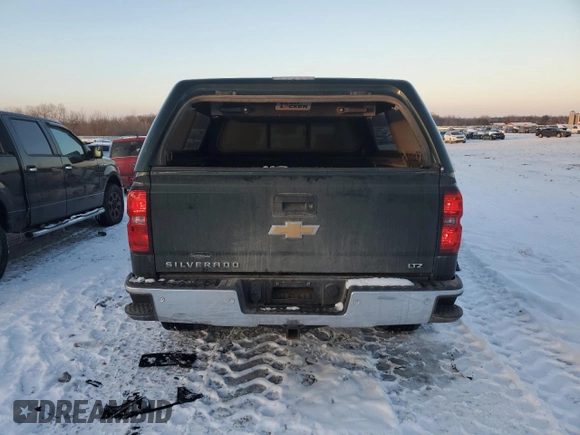 2015 Chevrolet Silverado 1500 LTZ with VIN 1GCVKSEC6FZ394607, listed as a Copart auction lot 84472964 with 213,826 mi miles and Clean Title. Bid and sale history available at carsss.com. Image 6.
