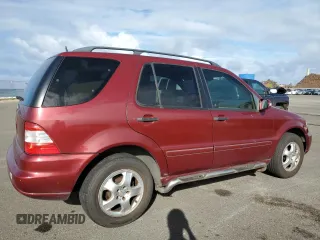 2003 Mercedes-Benz M-Class 3.2L with VIN 4JGAB54E53A384384, listed as a Copart auction lot 45341965 with 197,171 mi miles and Salvage Title. Bid and sale history available at carsss.com. Image 3.
