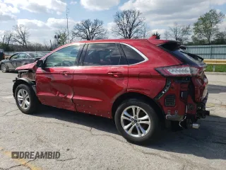 2015 Ford Edge SEL with VIN 2FMTK4J85FBC03634, listed as a Copart auction lot 52399625 with 92,127 mi miles and Salvage Title. Bid and sale history available at carsss.com. Image 2.