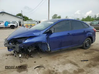 2012 Ford Focus SE with VIN 1FAHP3F20CL346566, listed as a Copart auction lot 58637835 with Not provided miles and Salvage title. Bid and sale history available at DreamBid. Image 1.