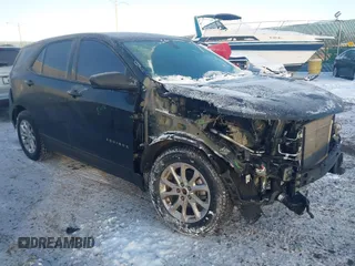 2019 Chevrolet Equinox LS with VIN 3GNAXHEV2KL223849, listed as a IAAI auction lot 41407474 with 51,906 mi miles and . Bid and sale history available at carsss.com. Image 1.