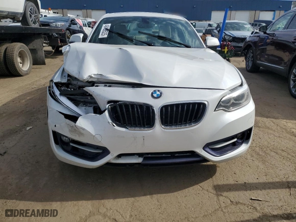 2016 BMW 2 Series 228i with VIN WBA1F9C55GV742127, listed as a Copart auction lot 48453525 with 122,238 mi miles and Clean Title. Bid and sale history available at carsss.com. Image 5.