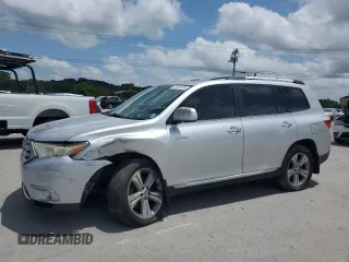 2012 Toyota Highlander Limited with VIN 5TDYK3EHXCS053674, listed as a Copart auction lot 61424105 with 291,856 mi miles and Salvage title. Bid and sale history available at DreamBid. Image 1.