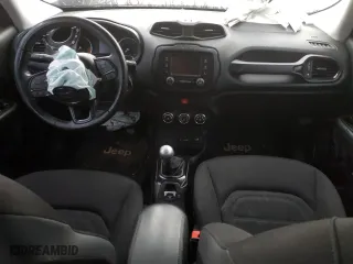 2017 Jeep Renegade Altitude with VIN ZACCJABH0HPG05936, listed as a Copart auction lot 86924814 with 0 mi miles and Salvage Title. Bid and sale history available at carsss.com. Image 8.