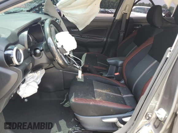 2023 Nissan Versa SR with VIN 3N1CN8FV8PL818298, listed as a Copart auction lot 61117574 with Not Provided miles and Salvage Title. Bid and sale history available at DreamBid. Image 7.