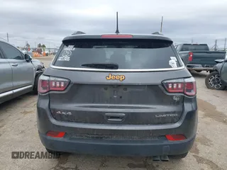 2019 Jeep Compass Limited with VIN 3C4NJDCB9KT666254, listed as a IAAI auction lot 41951603 with 65,990 mi miles and . Bid and sale history available at DreamBid. Image 15.