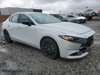 2024 Mazda Mazda3 Sedan 2.5 S Select Sport with VIN 3MZBPABM5RM424923, listed as a Copart auction lot 45372285 with 8,745 mi miles and Salvage Title. Bid and sale history available at carsss.com. Image 4.