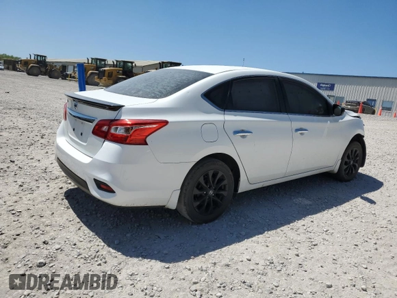 2018 Nissan Sentra S with VIN 3N1AB7AP9JY337151, listed as a Copart auction lot 52870135 with 144,845 mi miles and Salvage Title. Bid and sale history available at carsss.com. Image 3.