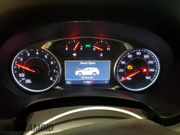 2024 GMC Terrain SLT with VIN 3GKALVEG8RL256700, listed as a Copart auction lot 58557105 with 11,982 mi miles and Salvage title. Bid and sale history available at DreamBid. Image 9.