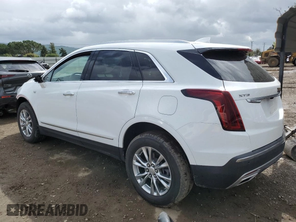 2020 Cadillac XT5 Premium Luxury FWD with VIN 1GYKNCRS5LZ143388, listed as a Copart auction lot 51459655 with 41,422 mi miles and Salvage Title. Bid and sale history available at carsss.com. Image 2.