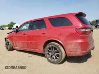2021 Dodge Durango SRT Hellcat with VIN 1C4SDJH93MC815271, listed as a Copart auction lot 59269825 with 49,661 mi miles and Salvage title. Bid and sale history available at DreamBid. Image 2.